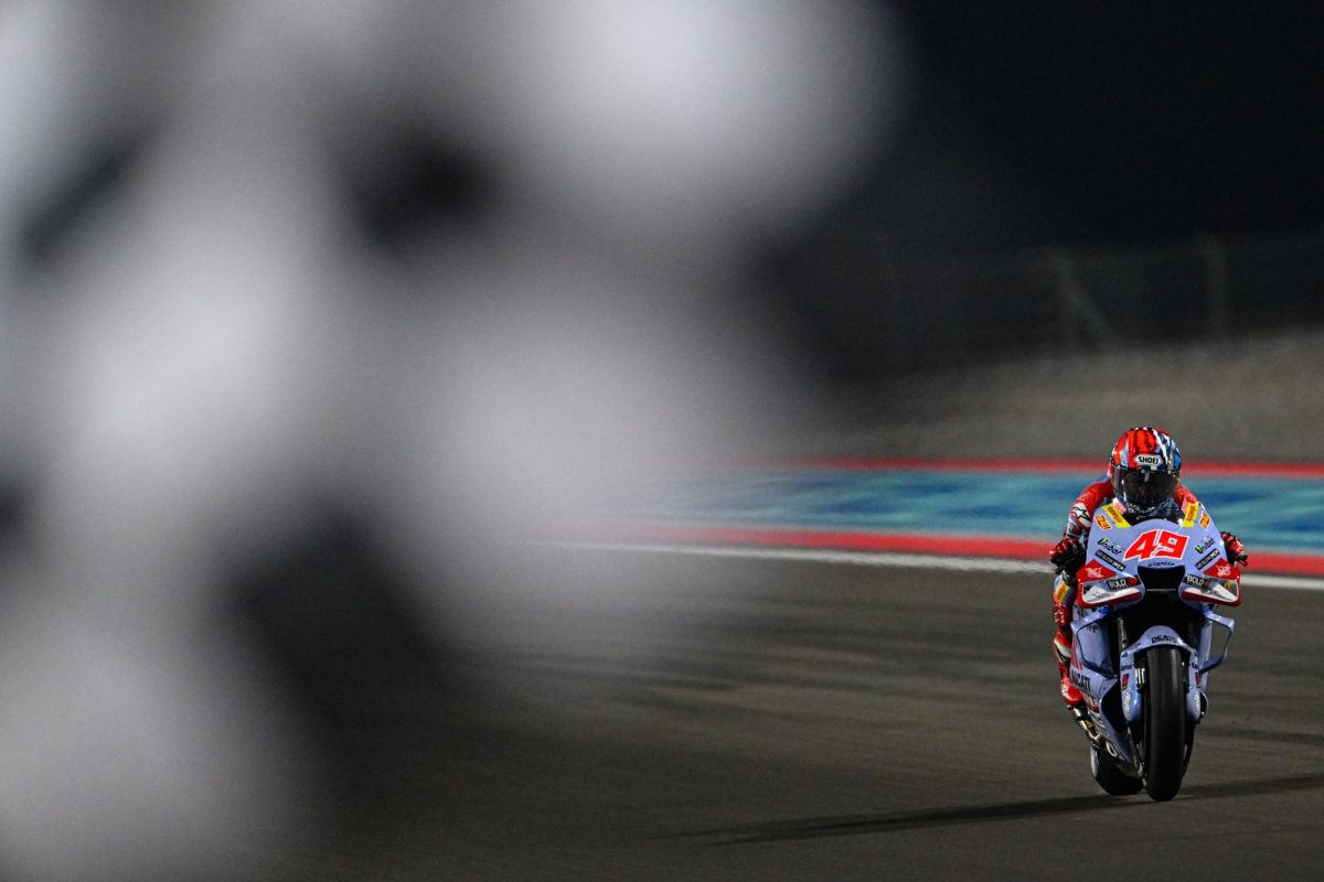 Fabio Di Giannantonio wins the MotoGP Qatar Grand Prix. Image: Supplied