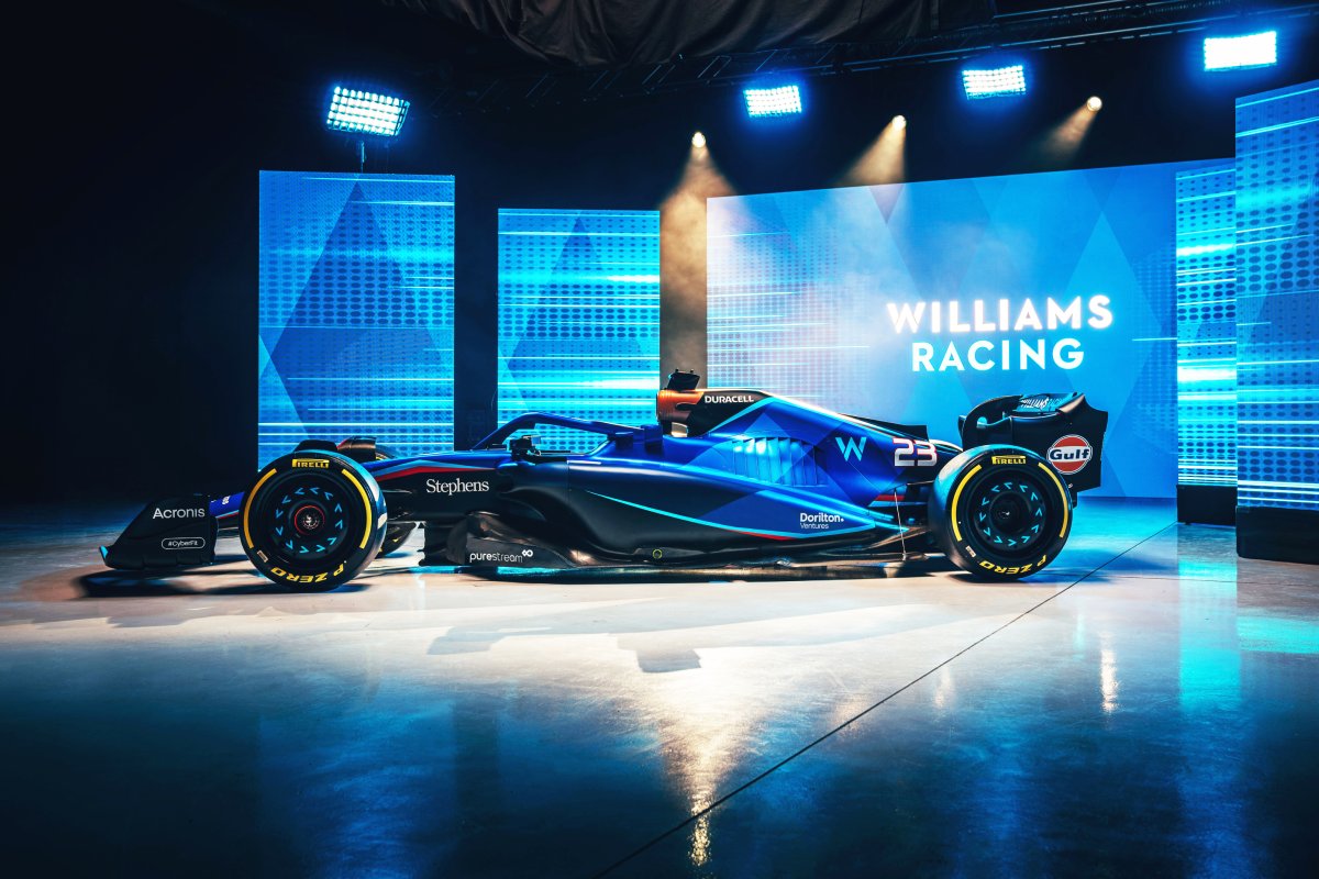 The 2023 Williams Racing FW45